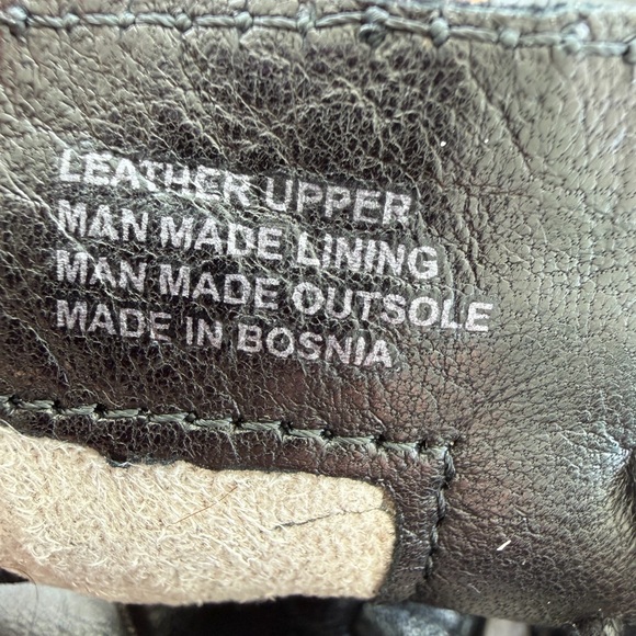 Miz Mooz Black Combat Boots - Picture 9 of 9